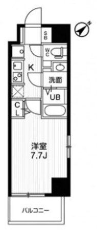 N-stage西所沢の物件間取画像